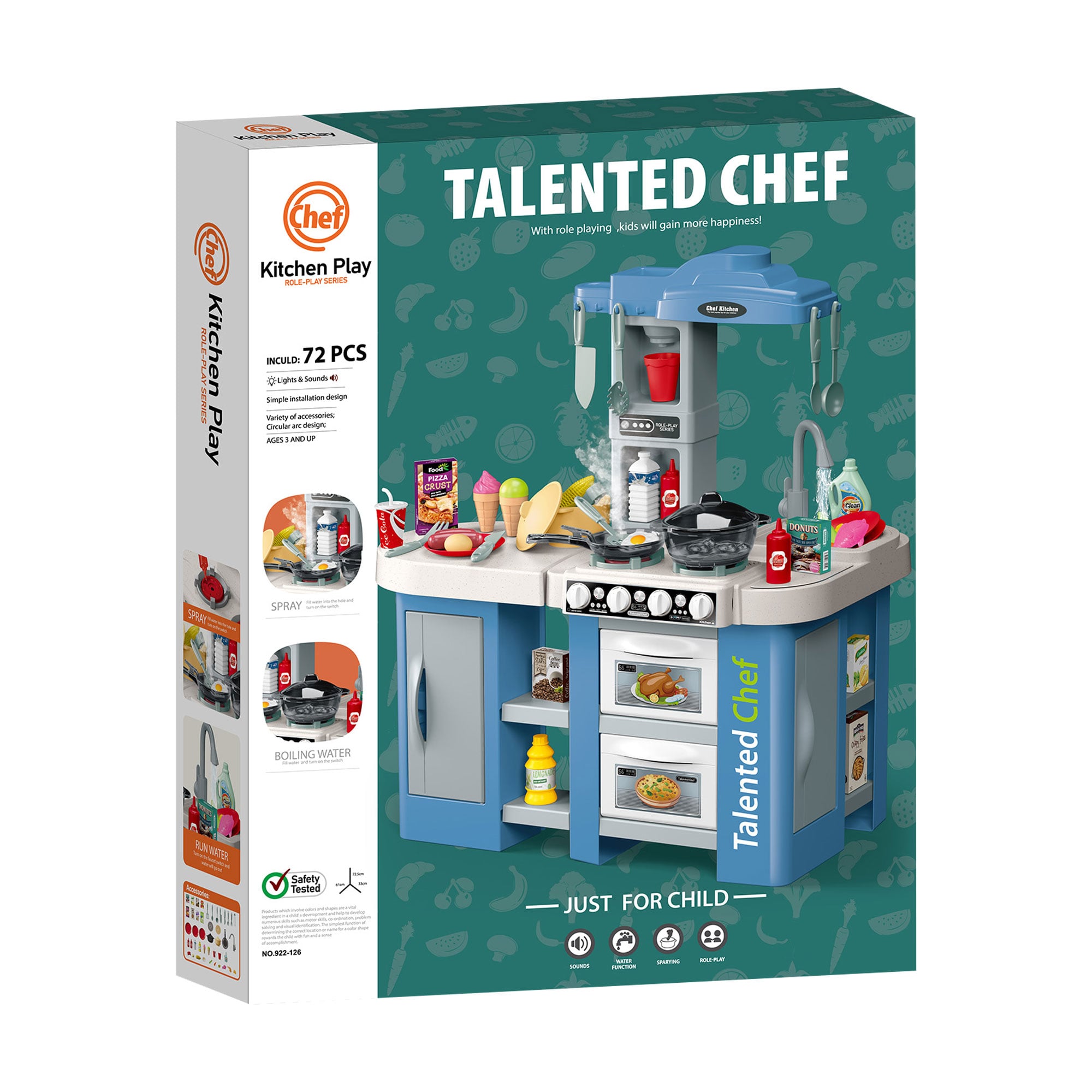 Дитячий ігровий набір BEI DI YUAN TOYS Моя перша страва, від 3 років (922-126)